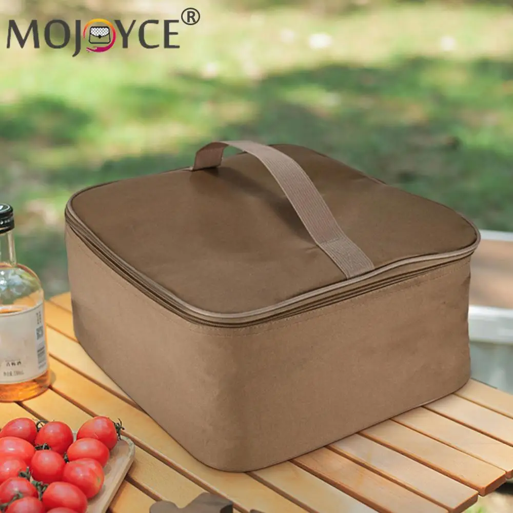 Gas Tank Canister Storage Bag Oxford Cloth Camping Storage Tote Bag Versatile Wear Resistant for Outdoor Camping Picnic