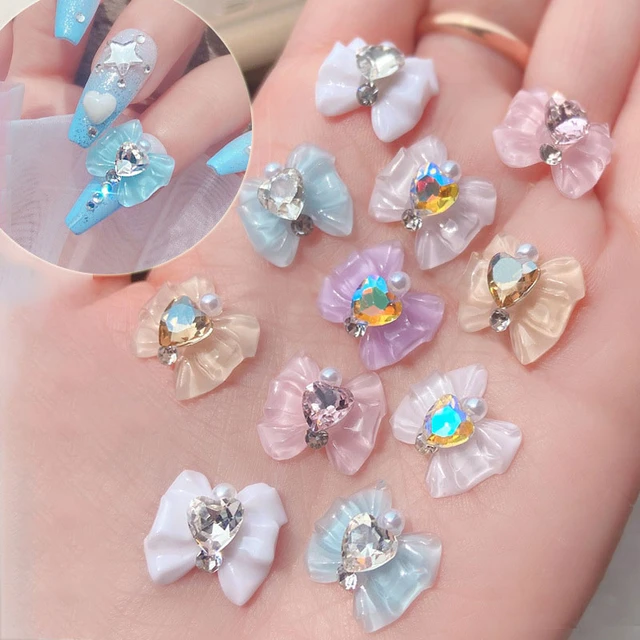 Gems For Nail Art Professional Nail Decoration Salon Nail Accessories  Supplies Nail Gems And Rhinestones Beginner Nail Tech - AliExpress