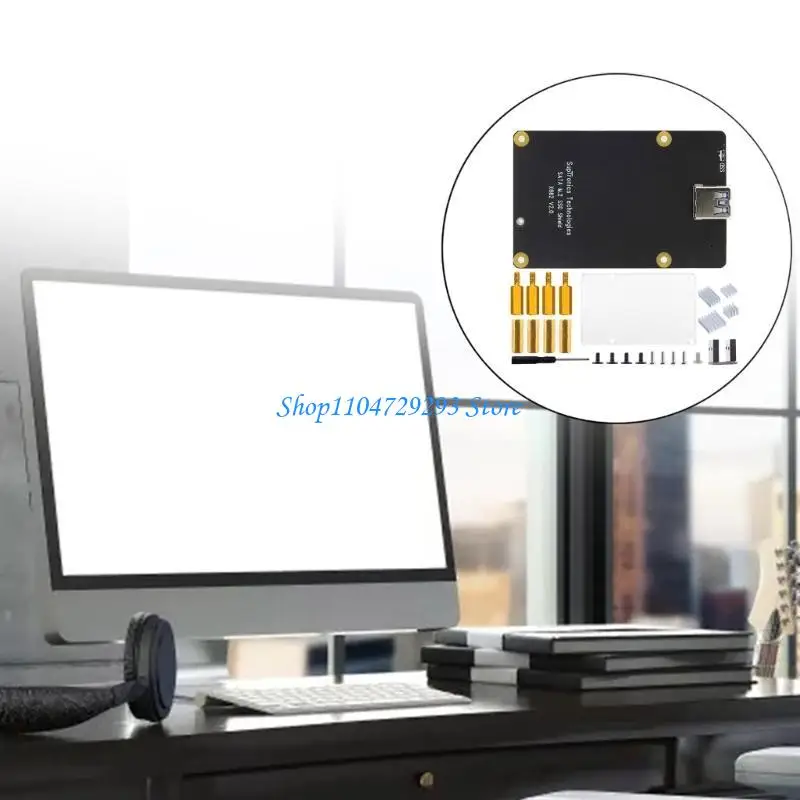 Y2GD X862 V2.0 NGFF 2280 SSD 확장 보드(RaspberryPi 4 성능용)