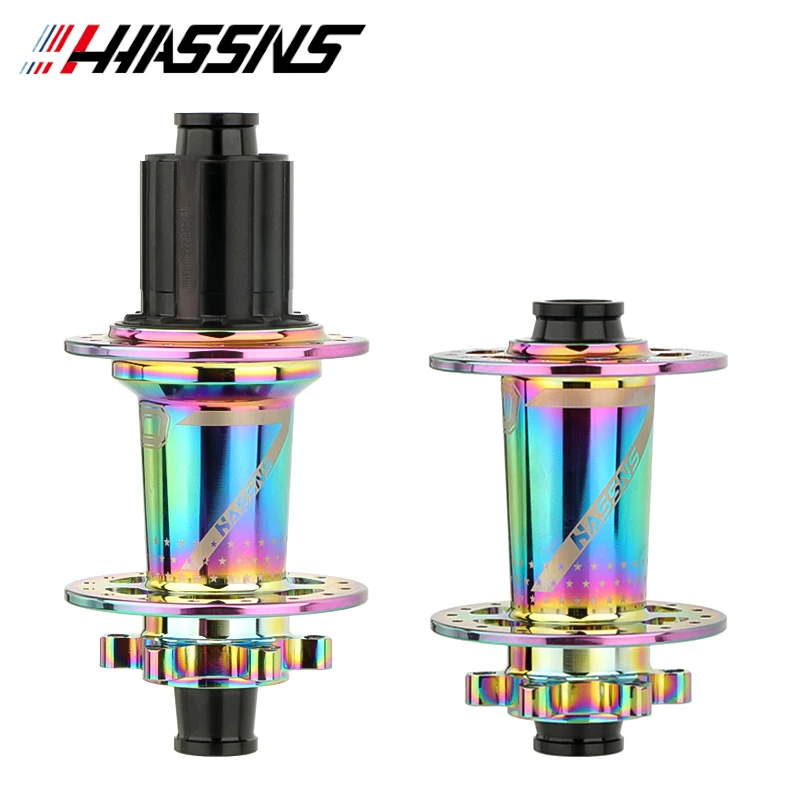 Фото HASSNS PRO7 24/32 Отверстия MTB Hub 120s дисковый тормоз, герметичные 4 подшипника, шумовые кубические велосипедные втулки для Shimano 7/8/9/10/11/12 Скоростей №1