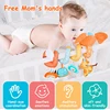 Car Seat Toys Infant Color Elephant Stroller Stretch Spiral Activity Baby Hanging Toys for Crib Mobile Newborn Sensory Toy Gifts 5