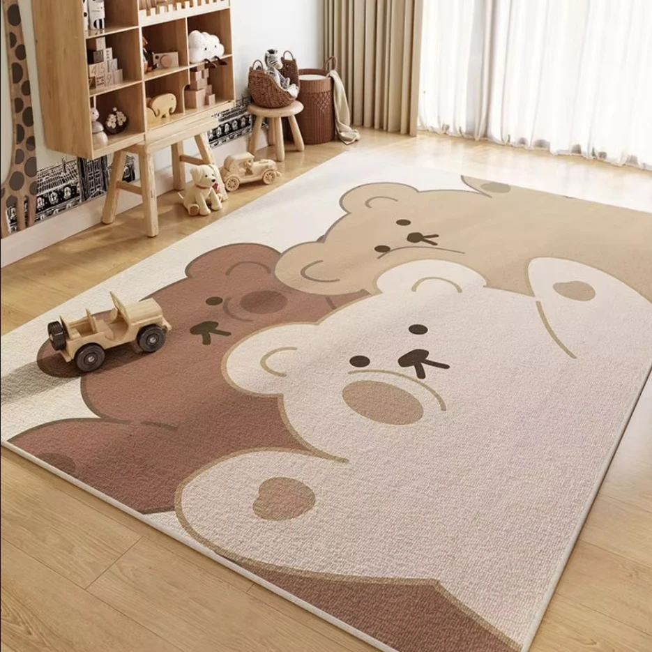 VIKAMA Children's Room Carpet Living Room Study Toys Reading Area Baby Crawling Mat Bedroom Dirt Resistant And Easy To Care Mat floor mat kids carpet