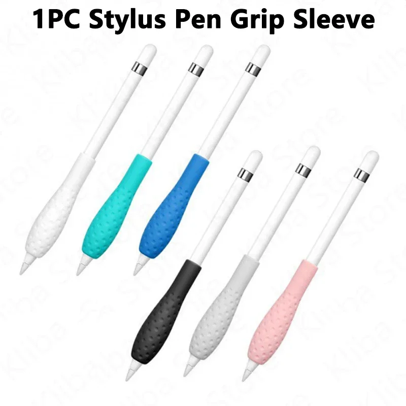 Premium Silicone Protective Sleeve for Apple Pencil - Ergonomic Grip and Durable Stylus Cover