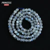 A++ Natural Labradorite Faceted Cube Beads 2 3 4mm Loose Beads for Jewelry Making DIY Bracelets Necklace Needlework 6