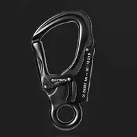 Locking Carabiner Keychain Heavy Duty Hardware for Dog Leash Hiking Camping 1