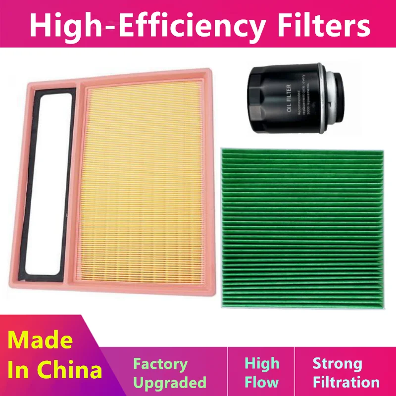 

3pcs/Filter Pack For Byd Song Plus Dm-I 1.5l 1.5t-Plug-In Hybrid/Oil, Air Nacelle Filter/Auto Parts