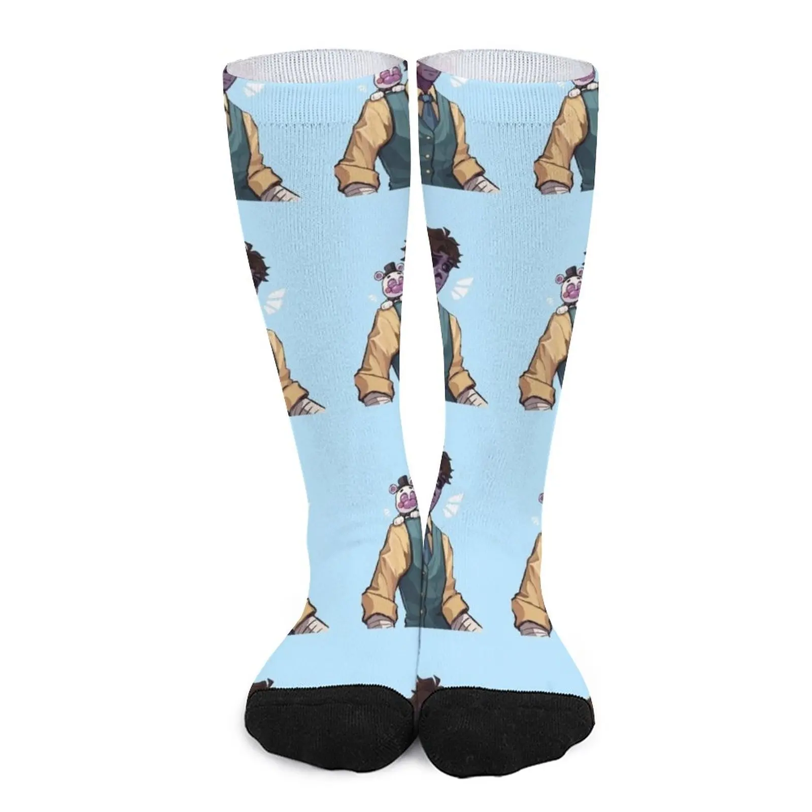 Michael Afton Funny Fanart Sticker Socks socks funny compression socks Women custom socks рок polydor uk kiwanuka michael michael kiwanuka