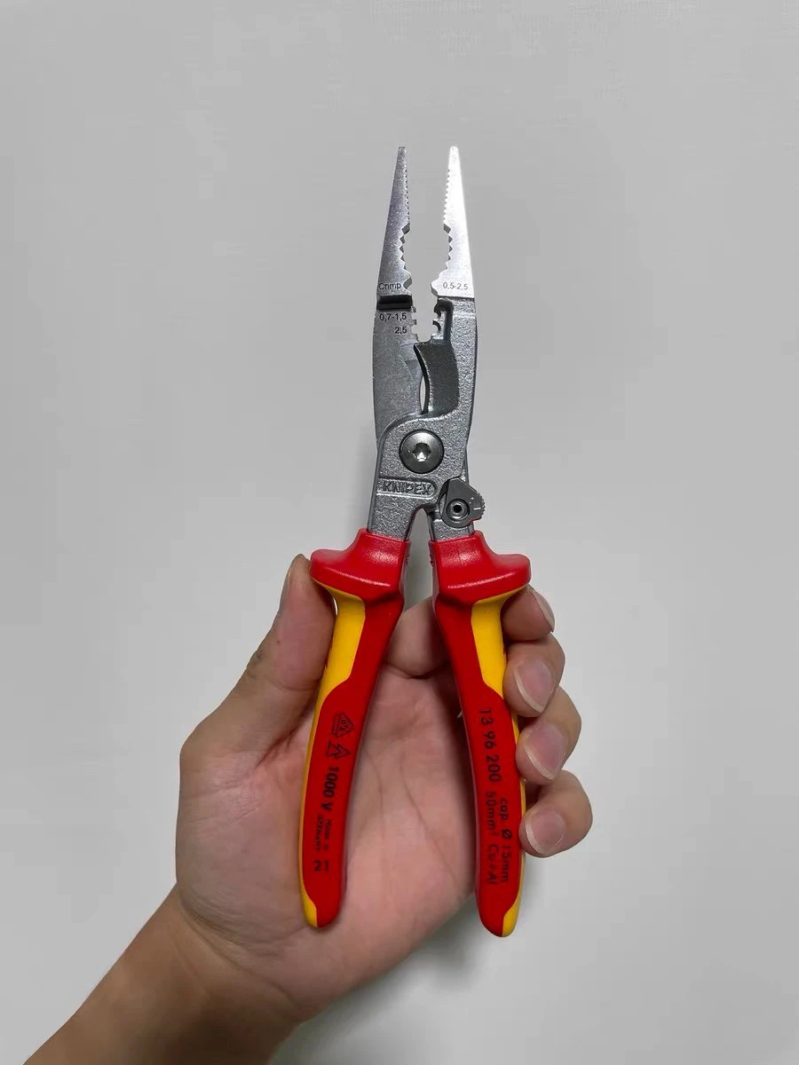 KNIPEX1396200InsulatedCuttingPliersforElectricalInstallationVDE