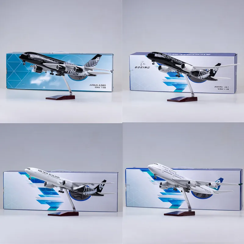 

47Cm Model A380/B747/B777/B787 Boeing Air Newzealand Aircraft Airlines Model Diecast Resin Plane Airplane Collection Toys Gifts