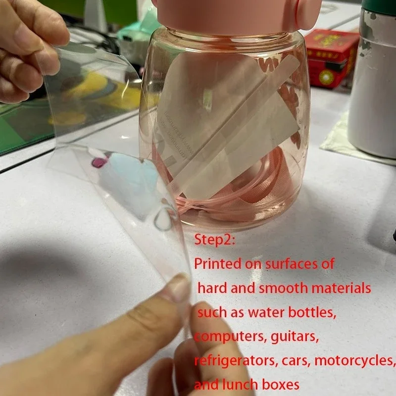 Superzings UV 3D 스티커 방수 DIY 데칼 전송 크리스탈 스티커 간편한 껍질 제거 전화 케이스 유리 캔 컵 스티커 파티 선물