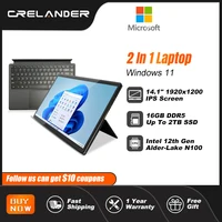 Crelander 14 Inch 2in1 Tablet Pc Touchscreen Notebook Intel N100 Mini Pc Windows 11 Laptops Computer.jpg
