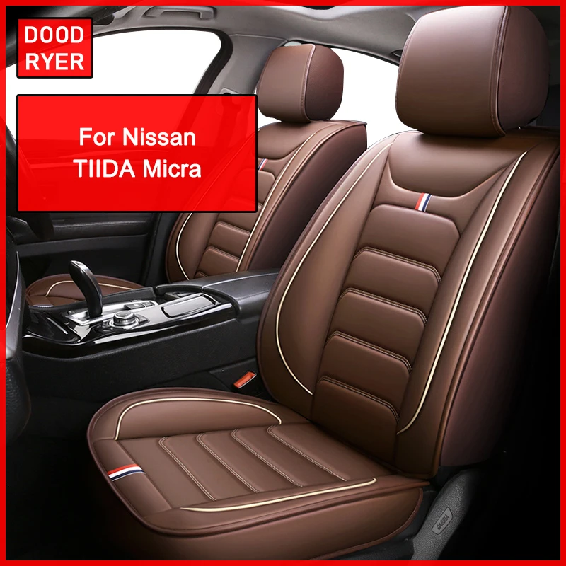 DOODRYER Car Seat Cover For Nissan Tiida Micra Auto Accessories
