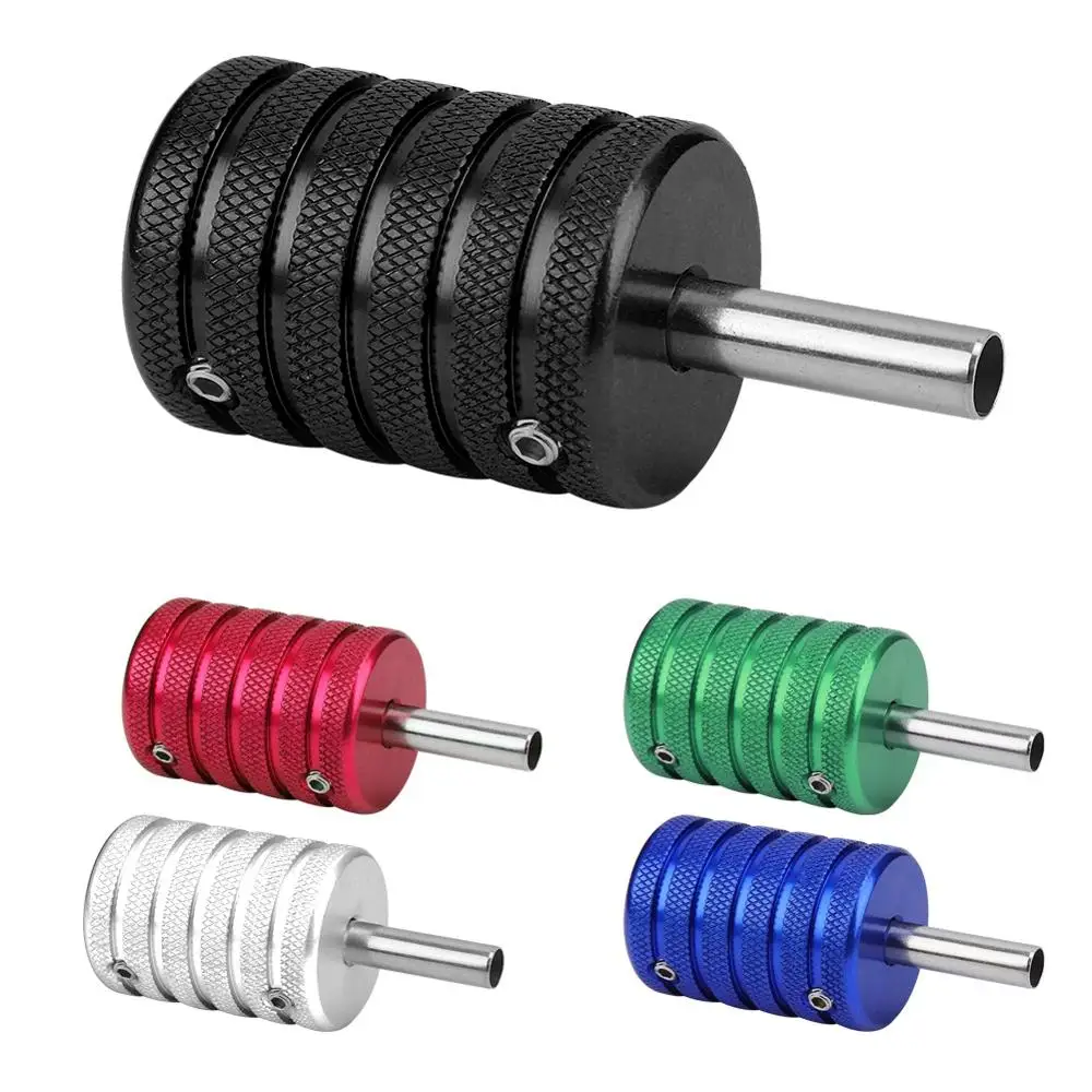 5Color 35mm Aluminium Alloy Tattoo Knurled Grip Cover Tube Tattoo Machine Handle Tattoo Knuckle Handle Tattoo Accessory Supplies 15ak mb15 mb 24 24kd mb25 25ak mb36 36kd mig gun welding torch handle cover part accessory