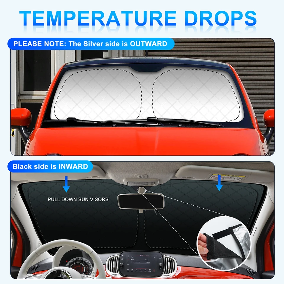 Auto Deur Dorpel Beschermer Anti Slip Anti Kras Schopplaten Slijtage Pedaal,compatible with Fi-at 500 500C 500X 500L Panda Bravo Punto Tipo Stilo,Tipo