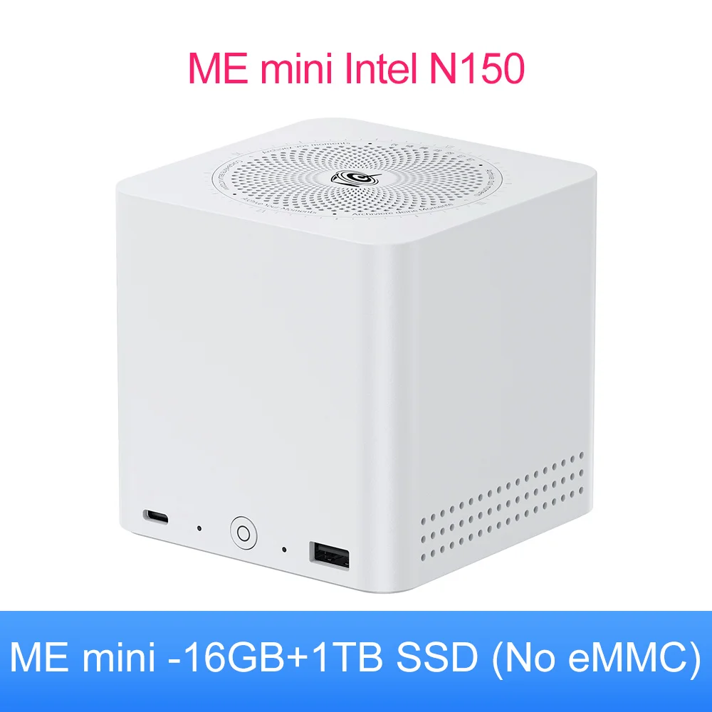 NEW Beelink ME Mini NAS Intel Twin Lake N150 LPDDR5 4800MHz 12G
