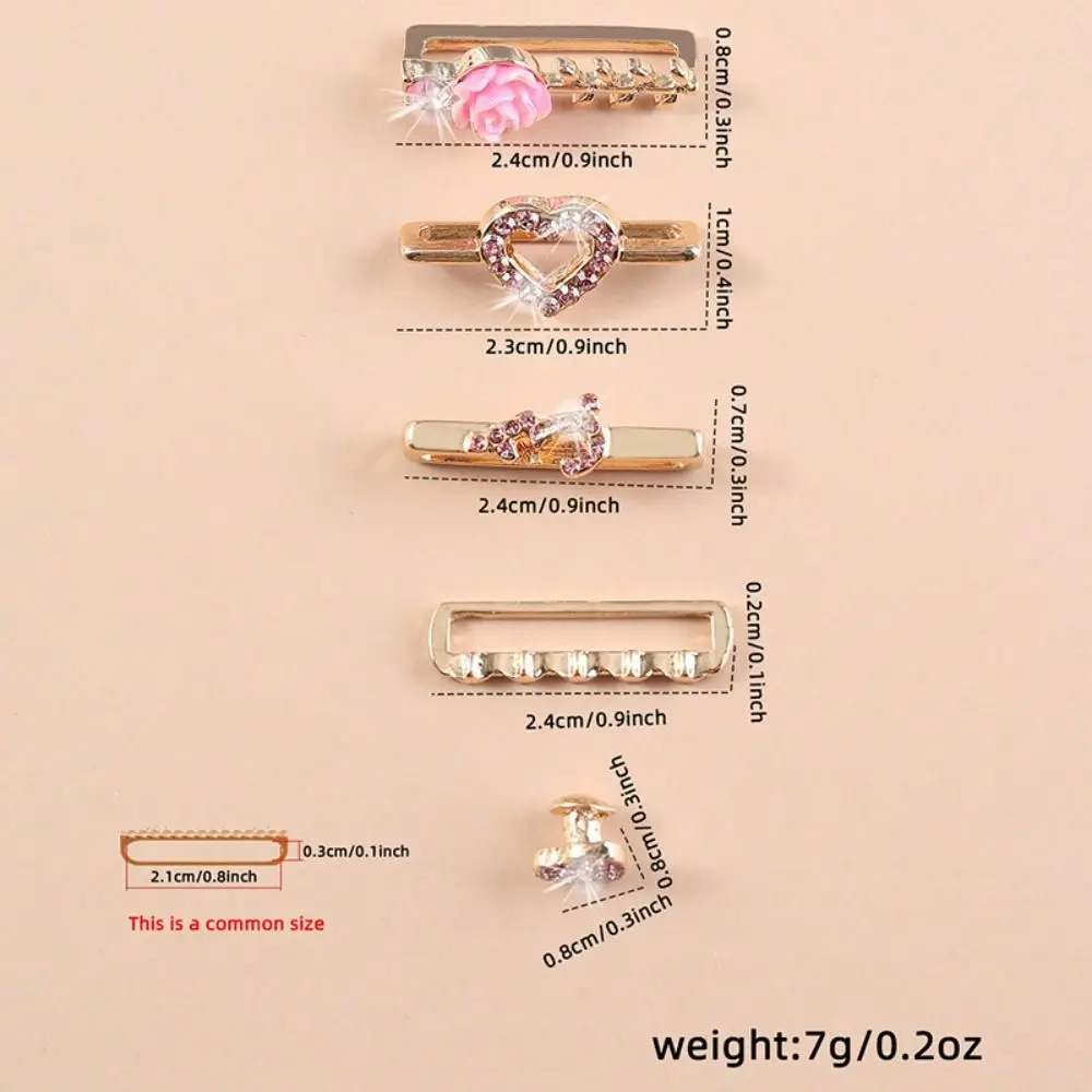 Elegant Diamond-Embellished Watch Band Charm