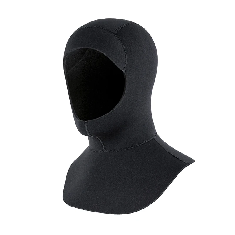 

3mm Neoprene Scuba Diving Hood With Shoulder Snorkeling Equipment Hat Cap Winter Swim Warm Wetsuit Spearfishing