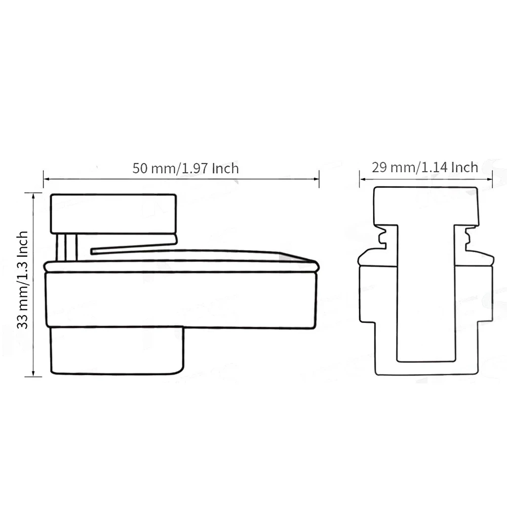 Clamps Shelf Brackets Fixing Glass Kitchen Zinc Alloy 2 Pack 3-16mm Accessories Bathroom Rust-proof Set Wall Mounted 2023 New 2