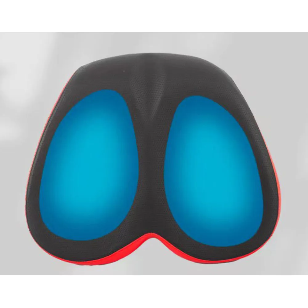 Bicycle seat cushion without nose, breathable mountain bike saddle, shock-absorbing silicone riding seat, bouncing fruit_voghion.com