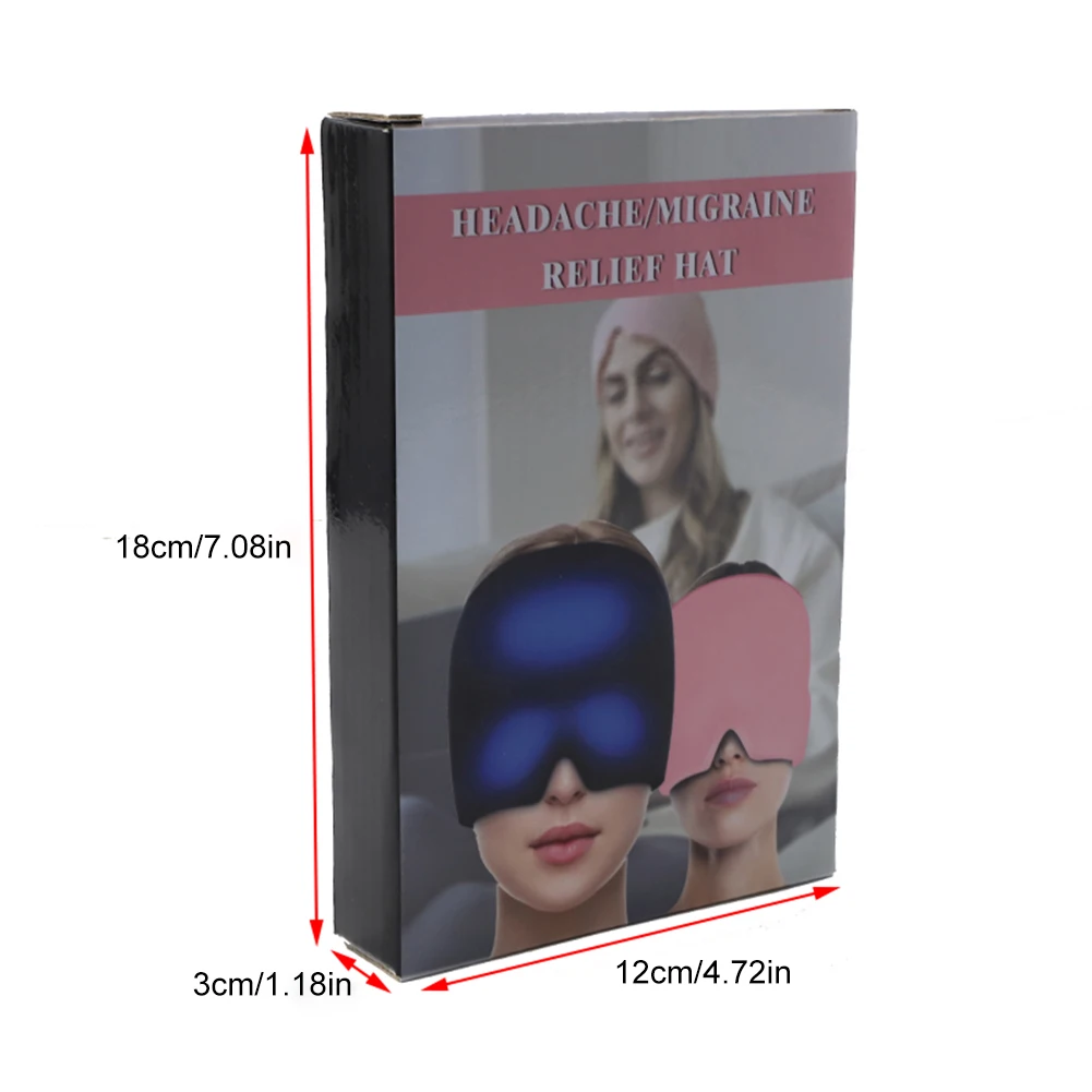 Gel Hot Cold Therapy Headache Migraine Relief Cap Ice Cap For Relieve