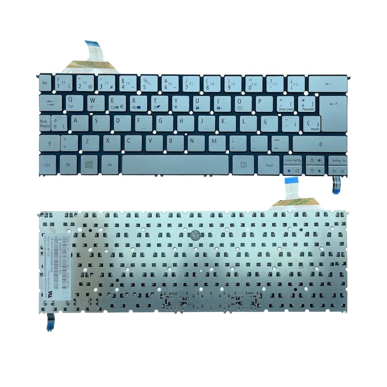 Teclado Retroiluminado do Portátil Espanhol para Acer Aspire s7 S7391 Substituição do pc Notebook Novo