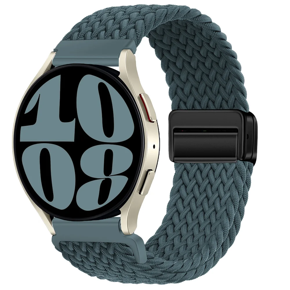 Flexible Braided Nylon Smartwatch Strap - 22mm/20mm Band