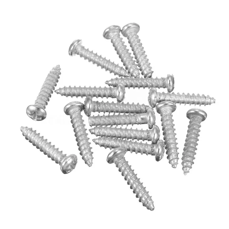 Car Accessories Auto Accessories Screw Caps Car Screws Stainless Steel Screw 6Pcs Car Number Plate Fixing Fitting Kit