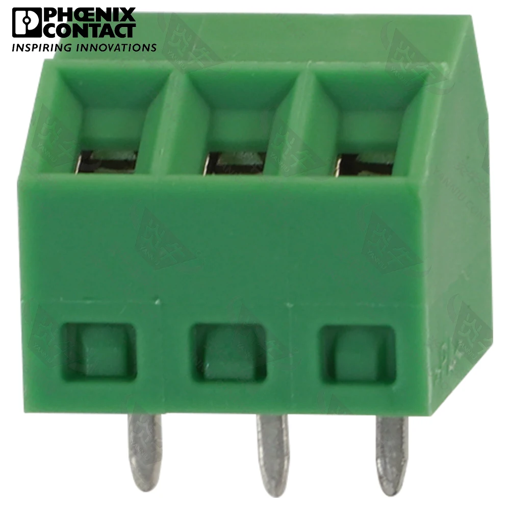 

1Pcs 3.5mm Original Genuine Phoenix Contact Connector PCB Screw Terminal Block 3 Pin SMKDS 1 3.5 1751109 Wire-to-board 10A 200V