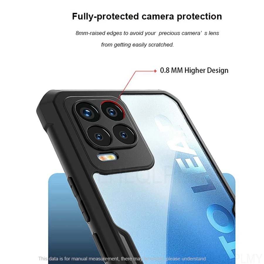 Durable Acrylic Shockproof Silicone Soft Phone Case Cover