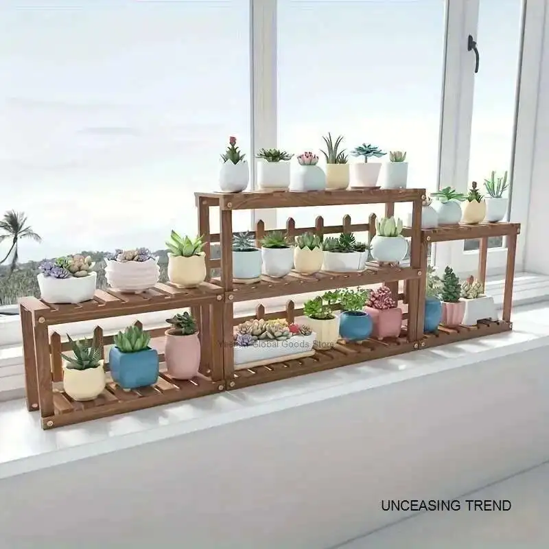 Flower Stand Pot Hanger Flower Pot Display Racks Rack Balcony Floor Stand for Flowers Estanteria Plantas Home Furniture