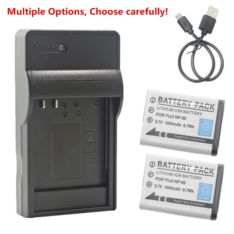 Db-90 Batteria O Caricabatterie Per Ricoh Gxr Gxr P10 Gxr Mount A12 Fujifilm Np-95