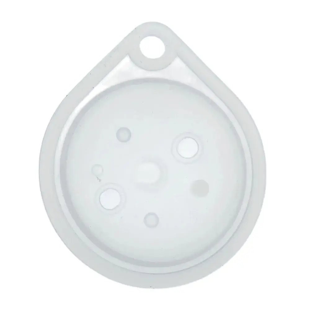 Silica gel diaphragm 5pcs 50mm pressure oval silica gel inclined hole diaphragm for Bosch water heater Type D