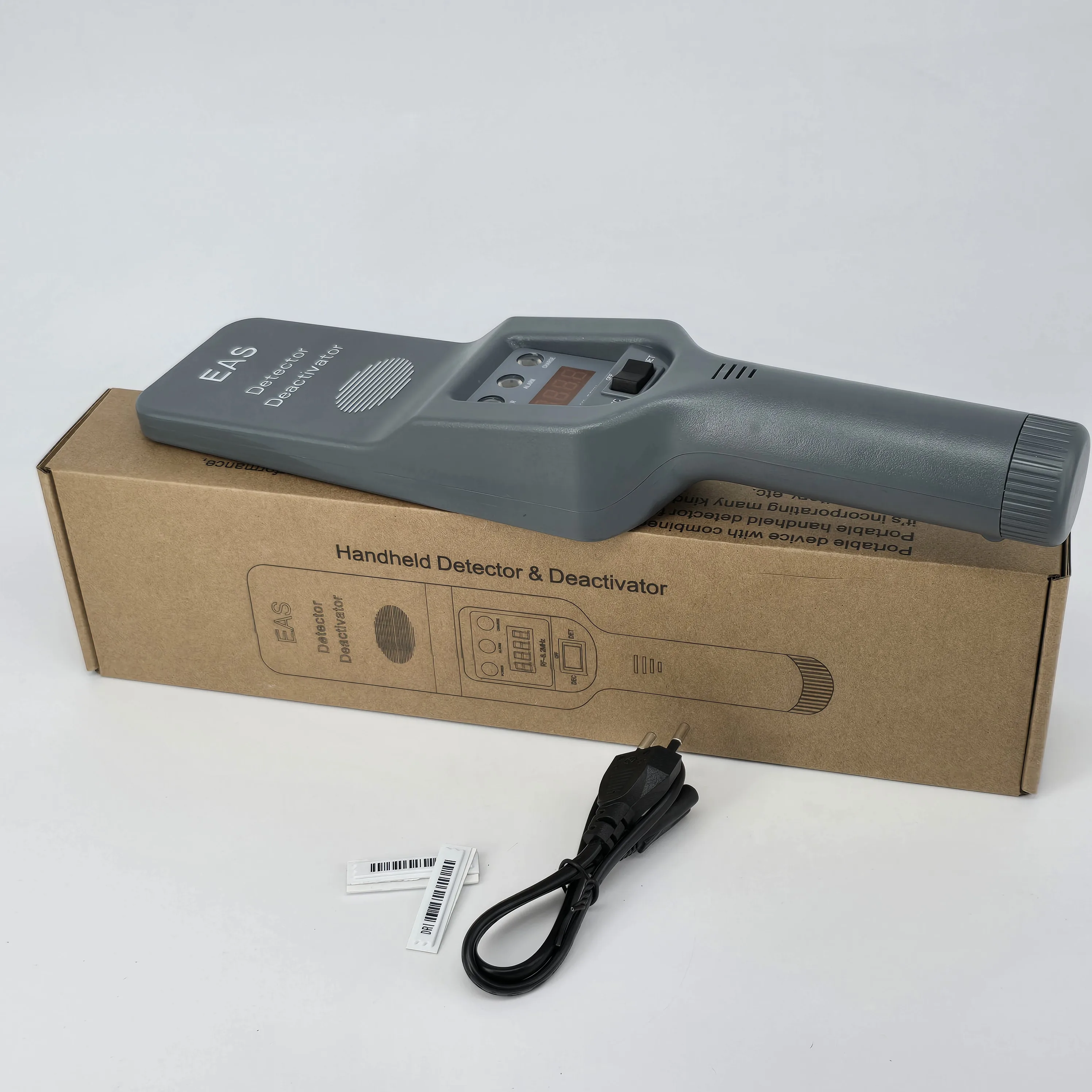 AM 58 Khz Label Deactivator Handheld Security Tag Detector Checkers Rechargeable EAS Systems