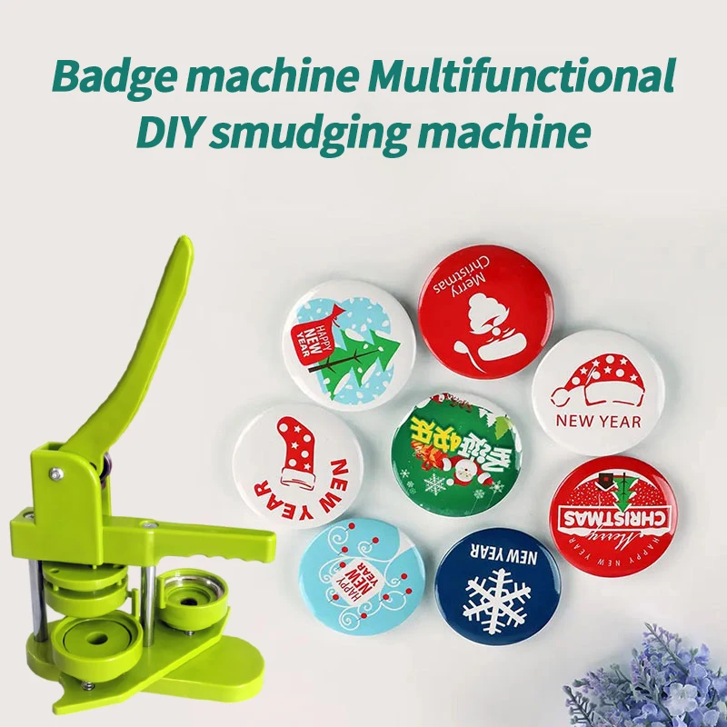 32/44/58MM Badge Pin Button Maker Machine DIY Pin Badges Punching Press Button Maker Machine