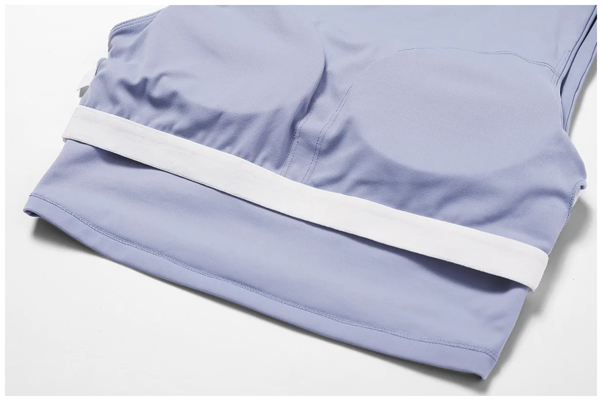 High Strength Sports Bra Shockproof Crop Top Anti-sweat Fitness Top Women Yoga Bra Backless Push Up Sport Top Gym Workout Top