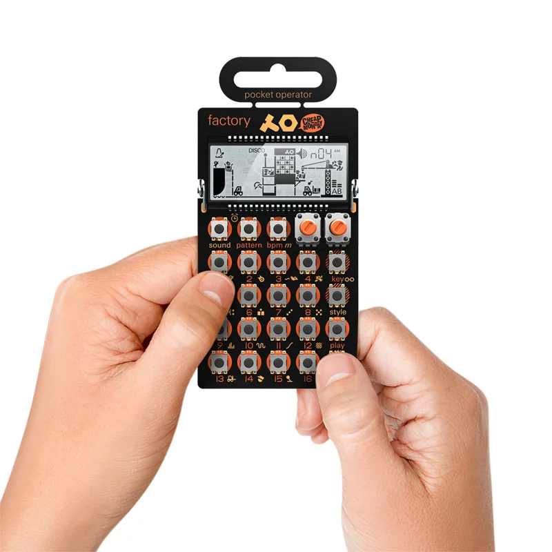 Teenage Engineering Po-16 Melody Sintetizzatore Sequencer Pocket Sintetizer