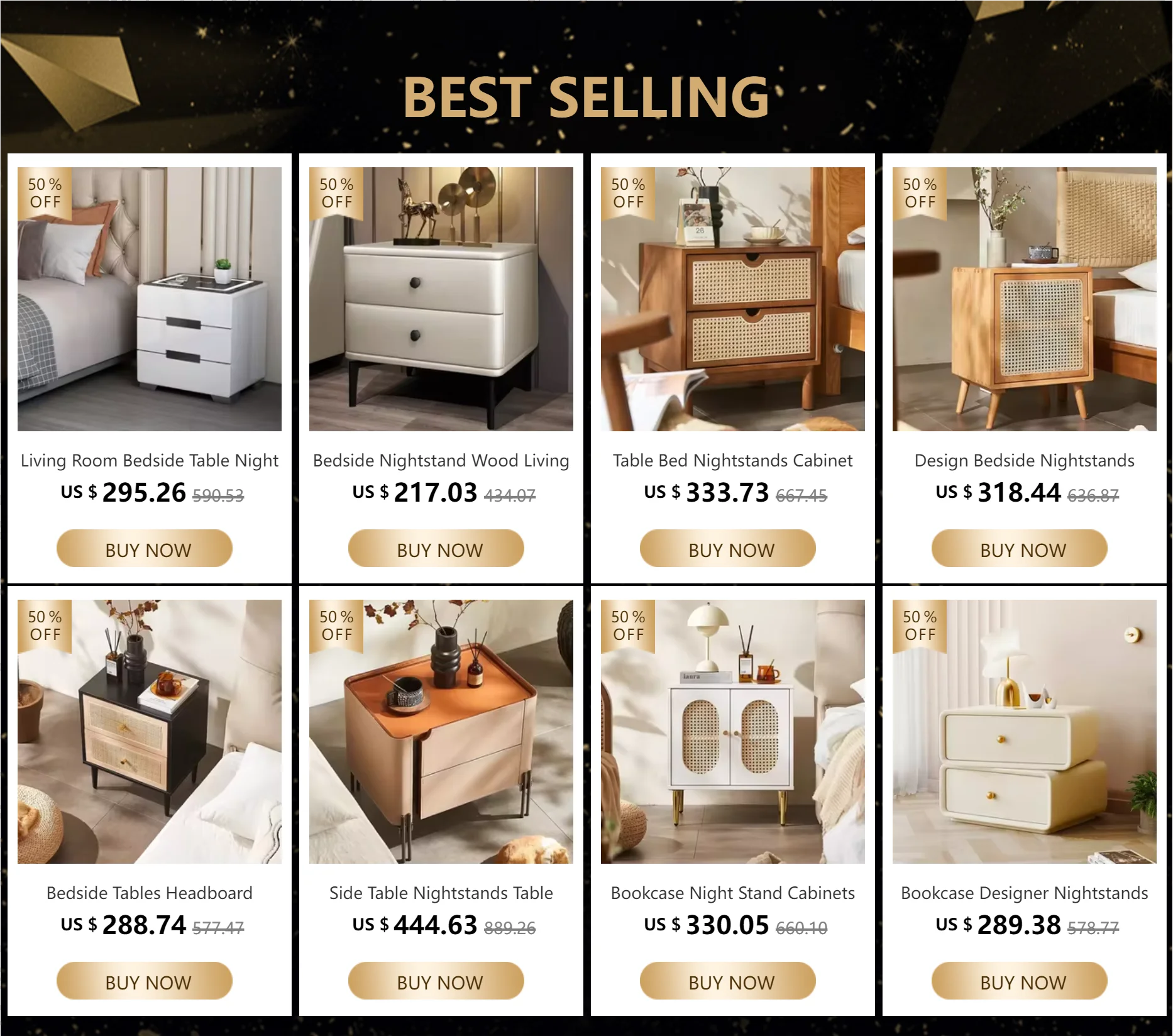 Description Picture 2 of itemVanity Solid Wood Nightstands Small Bookcase Living Room Sofa Side Nightstands Balcony Cabinet Storage Tocador Bedroom Furniture