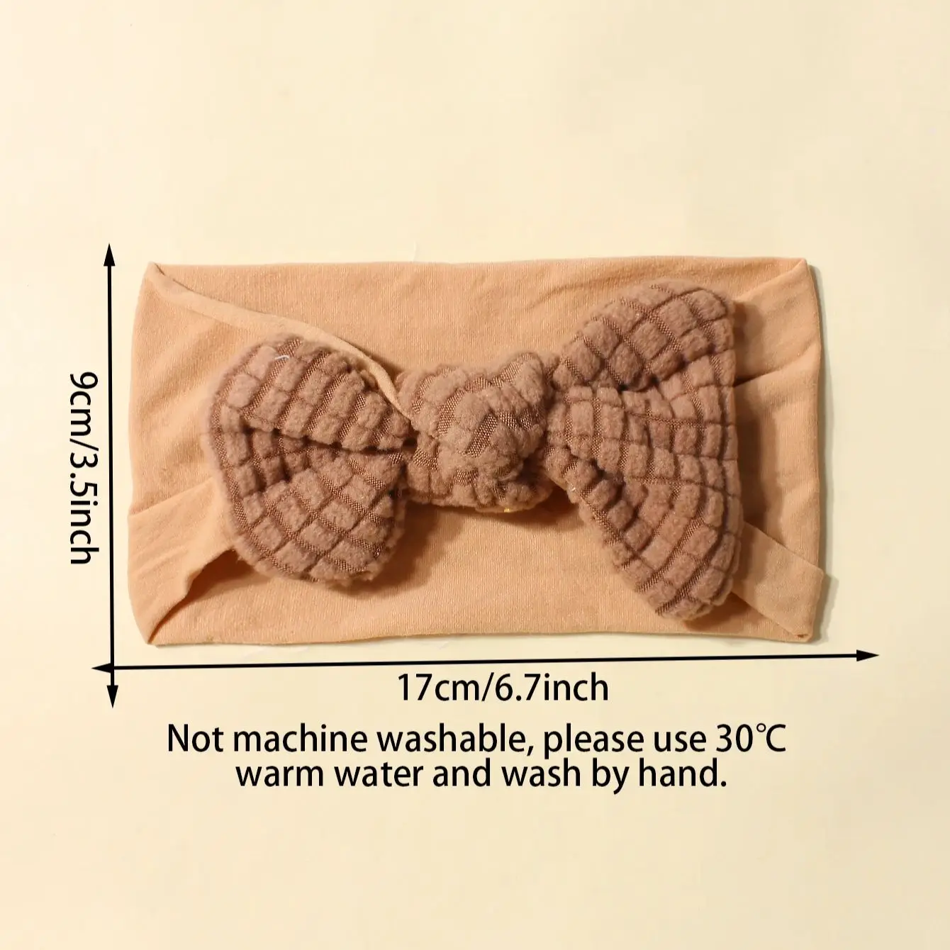 6색 세트 봄 신상  단색 리본 나일론 헤어밴드, 부드럽고 편안한 어린이용 헤어 스카프