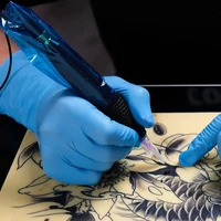 50/100pcs Tattoo Cartridge Filter Pen Clip Sleeves Bags Supply Disposable Tattoo Machine Cord Covers Bags Tattoo Accessories 2