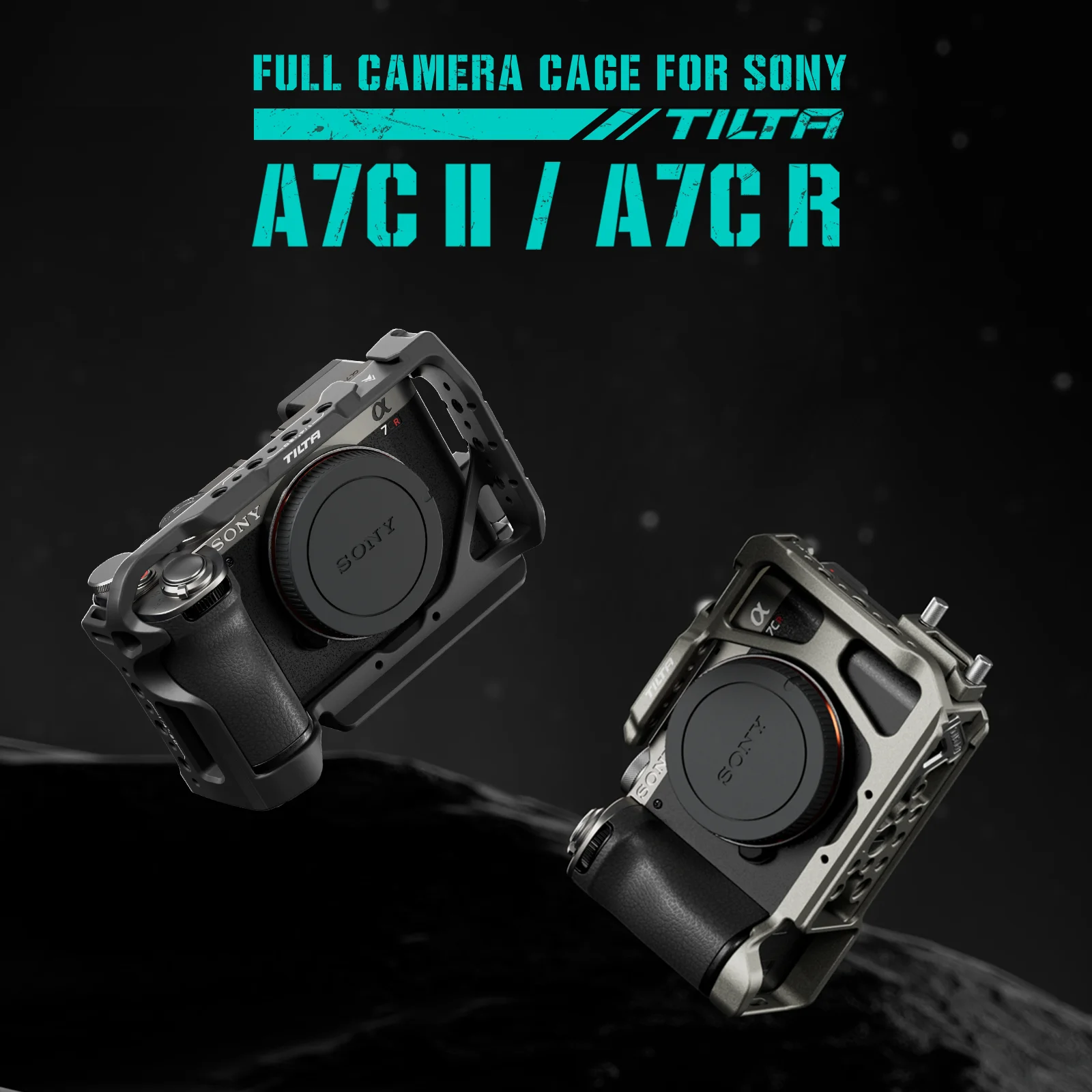 Tilta Full Câmera Cage para Sony Half Cage Ta-t60 A7c ii A7c r a7 c r Ta-t60-hcc-tg