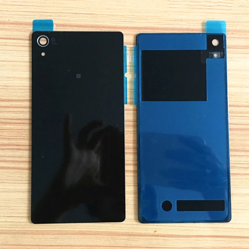 

Новинка для Sony Xperia Z2 D6543 L50W D6503 Задняя стеклянная крышка батарейного отсека Запасные части задняя крышка
