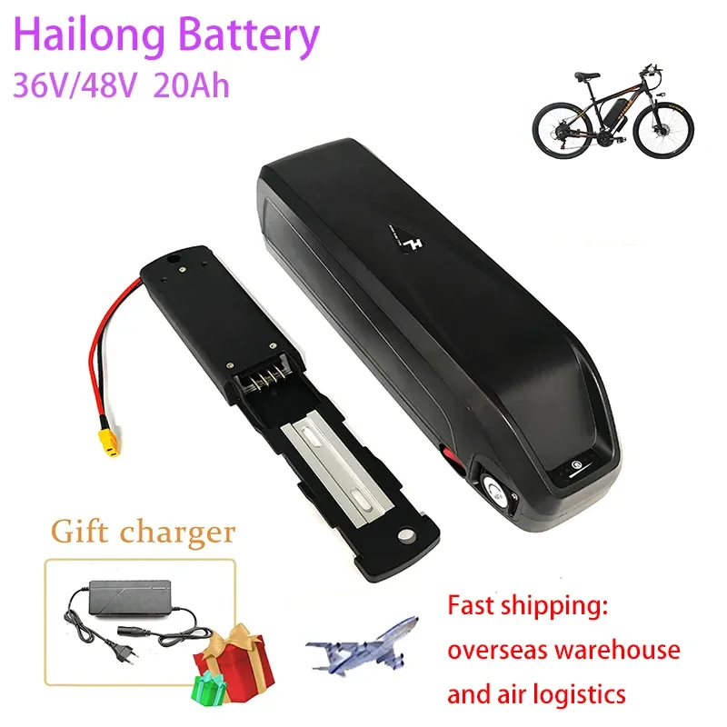 GNIUBBDB 36V 20Ah Ebike Lithium Batterie 500W 10S4P Lithium-Batterie Pack für E-Bike Elektrische