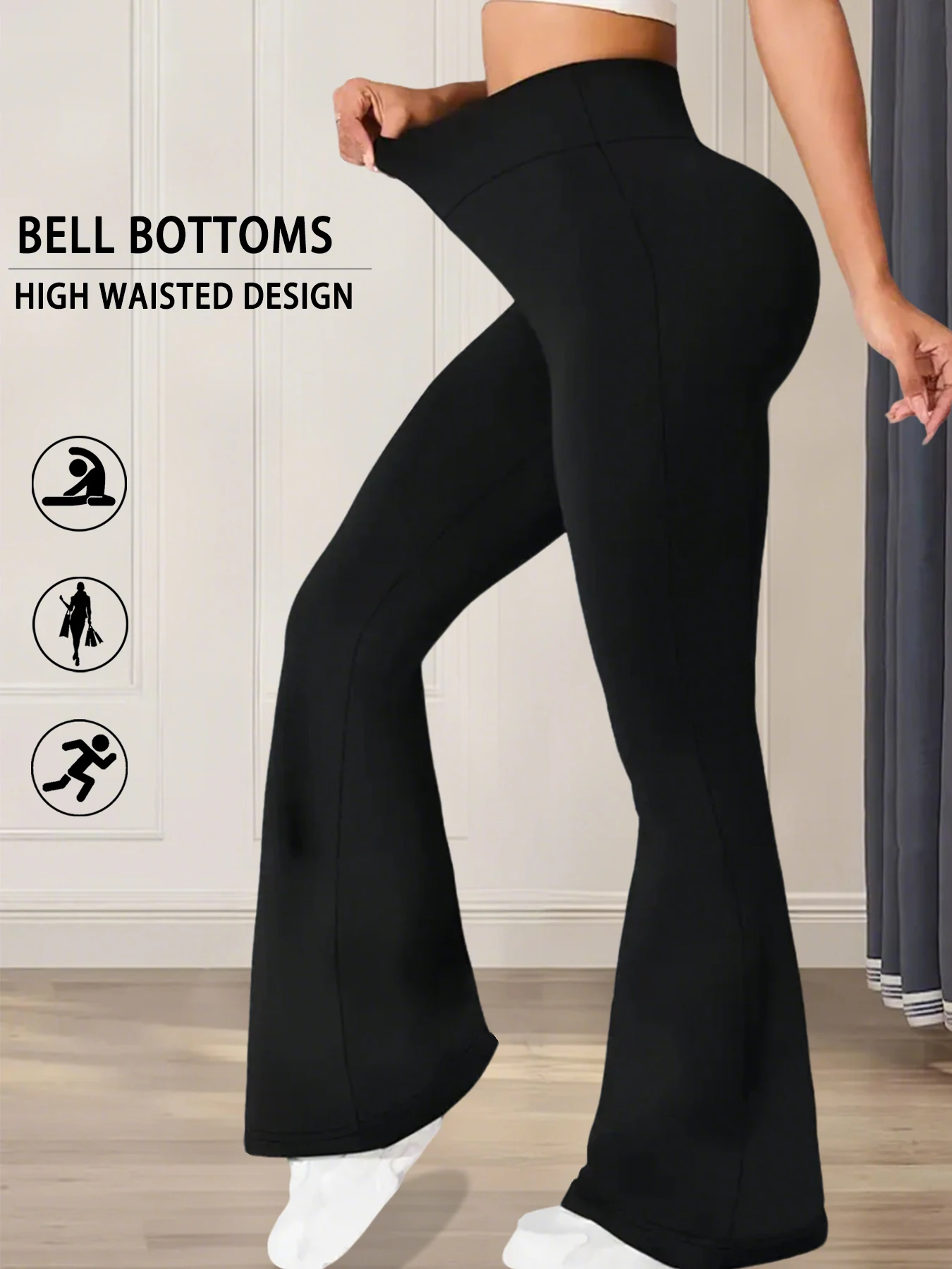 Women's Super Soft Flare Pants 1