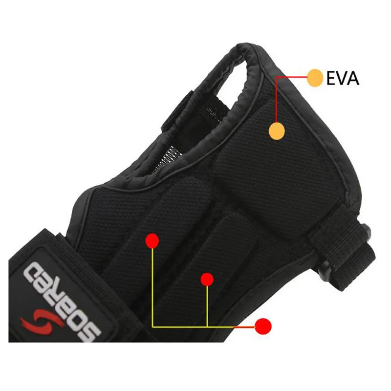New Kids Adults Roller Skating Ski Snowboard Wrist Guards Brace Hand Support Gloves Protective Gear DCO