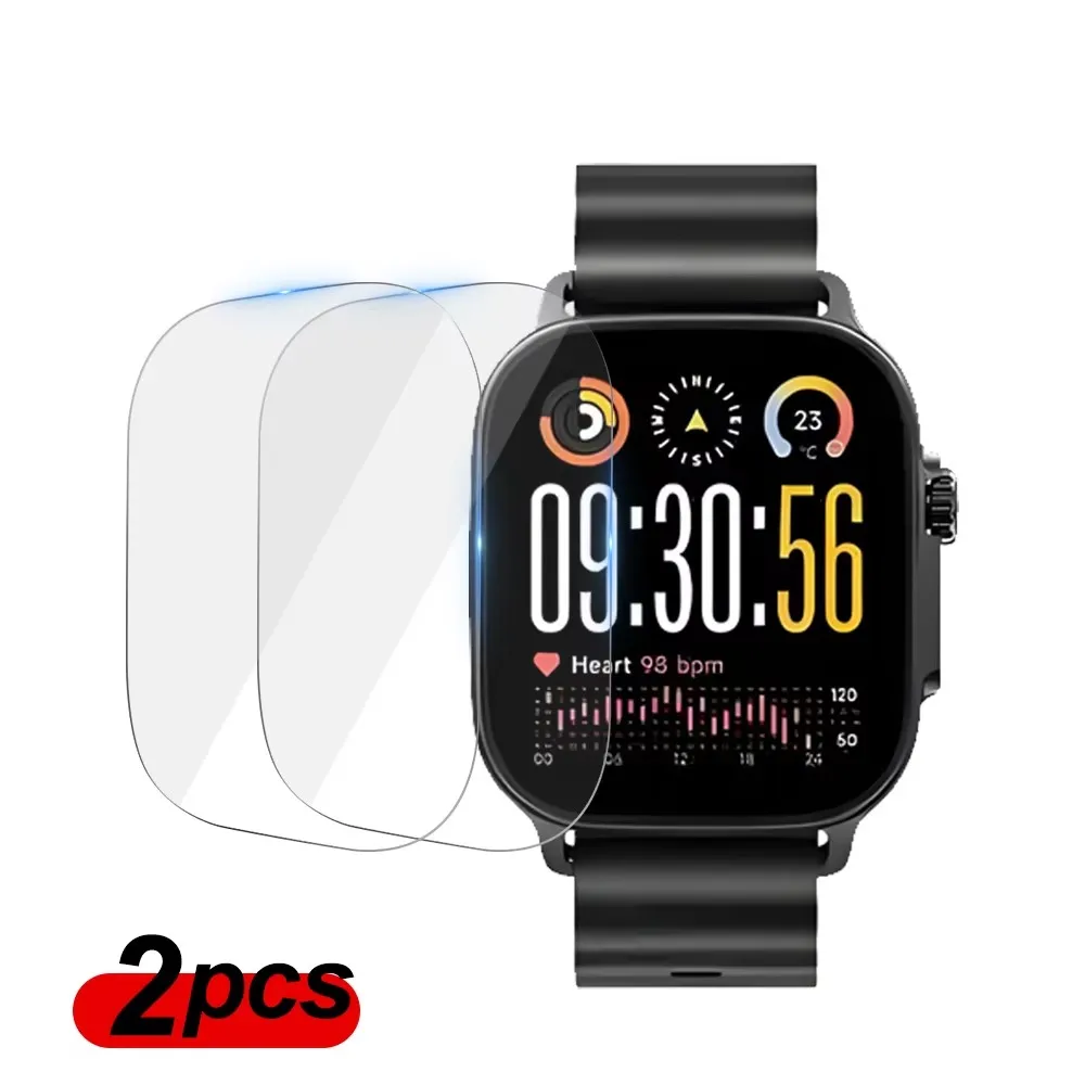 Realme Watch 5용 강화 유리 프리미엄 스크린 프로텍터 Realme Watch 5 액세서리용 내구성 있는 HD 긁힘 방지 필름