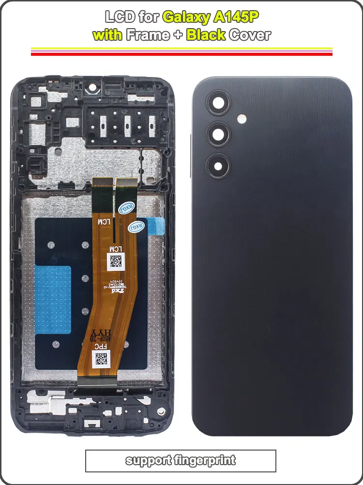 High-Quality LCD Display Touch Screen Digitizer Assembly Replacement for Samsung Galaxy A14 4G