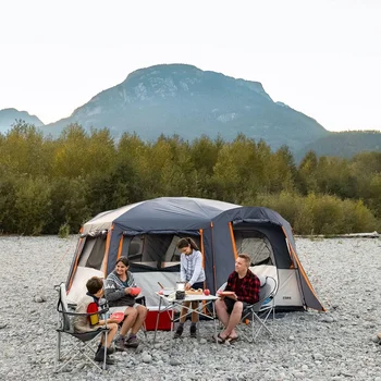 Large Multi-Room Cabin Tent 2