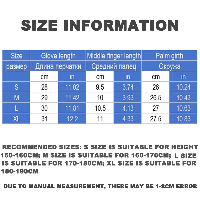 Winter Men Women Ski Gloves Windproof Warm Waterproof  Touch-Screen Fleece Non-slip Snowboard Snowmobile Cycling Skiing Gloves 4