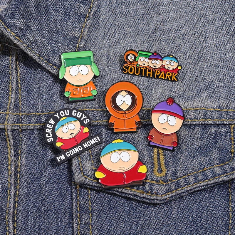 Cute Cartoon Character Enamel Lapel Pins - Fun Brooches and Badges for Backpacks, Jewelry Gifts for Kids & Friends