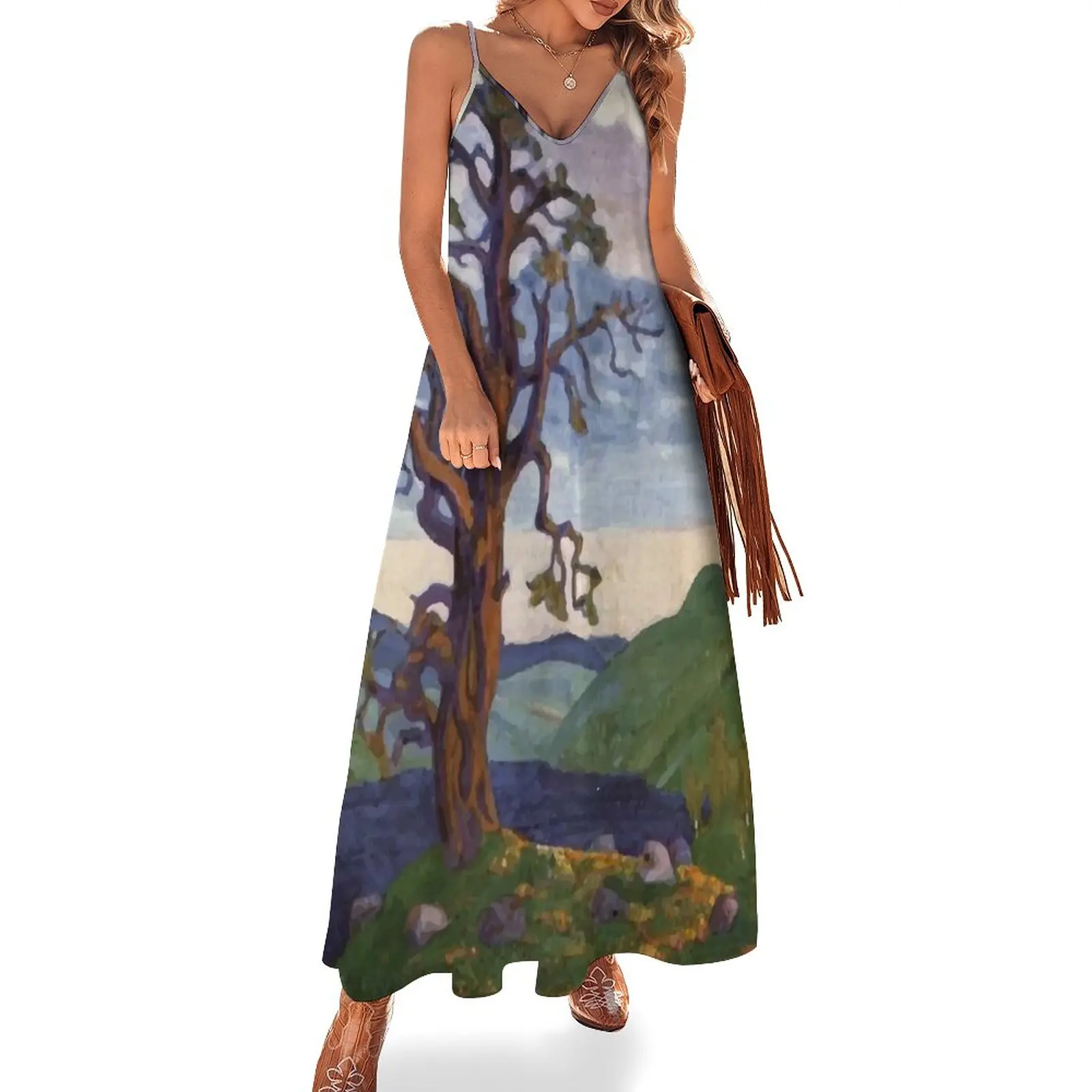 

New Kiss The Earth - Rite of Spring Sleeveless Dress Dress vintage